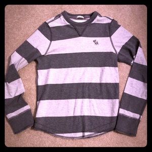 Abercrombie soft cotton long sleeve tee